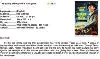 Thunder Over the Plains (Western 1953) Randolph Scott 720p