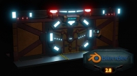 Udemy - Blender 3D Model a Sci-fi Scene with Eevee