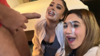 Fansly - Artemis Carmona and Marina Maya - Epic London Cumwalk 720p