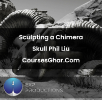 Sculpting a Chimera Skull Phil Liu [CoursesGhar]