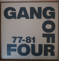 GANG OF FOUR 1977-81 4CD two cassette BOX SET GANG OF FOUR 1977-81 4CD two cassette BOX SET