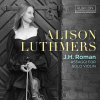 Roman - Assaggi for solo violin - Alison Luthmers (2025) [24-192]